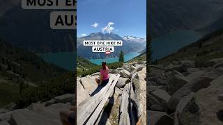 Most Epic Hike In The Austrian Alps 😍 shorts travel nature [upl. by Adnaluy]