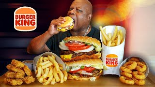 Burger King Mukbang 먹방 [upl. by Cheke968]