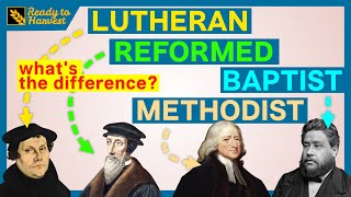 Lutheran Reformed Methodist amp Baptist Whats the Difference [upl. by Steddman]