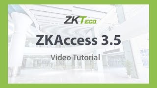 Video Tutorial ZKAccess 35 Configuración del Modulo de Acceso Build 0008 [upl. by Raseda]