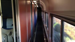 Amtrak Coast Starlight Superliner Bedroom [upl. by Mines]