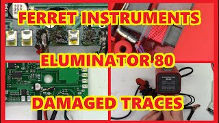 FERRET INSTRUMENTS ELUMINATOR 80 INDUCTIVE TIMING LIGHT REPAIR  CORD RIPPED OUT [upl. by Nitsyrk]