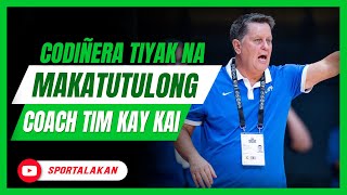 Codiñera tiyak na makatutulong Coach Tim kay Kai  SPORTALAKAN QUICKIE [upl. by Perrin]