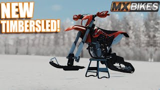 BRAND NEW TIMBERSLED IN MXBIKES IS ACTUALLY MIND BLOWING [upl. by Nnahgiel745]