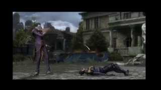 Injustice Gods Among Us Joker vs Batgirl xbox 360 ps 3 [upl. by Idet256]