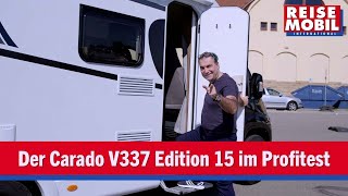 Der Carado V337 Edition 15 im Profitest von Reisemobil International [upl. by Araccat]