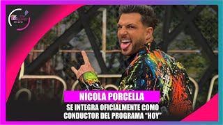 ¡Nicola Porcella ASUME como nuevo conductor de Hoy [upl. by Mulry]