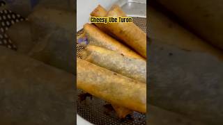 Ube Turon food cookingshorts shortsfeed shortsvideo  shorts [upl. by Marya]