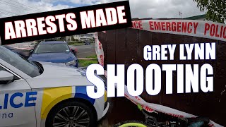 GREY LYNN SHOOTING  2 ARRESTED [upl. by Pietra]