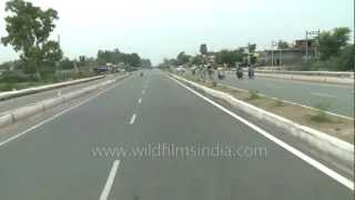 Highway to Pakistan from India on NH1 [upl. by Anuat578]