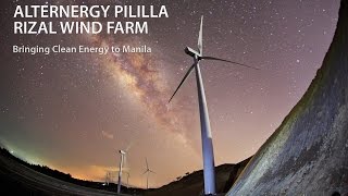 Alternergy Pililla Rizal Wind Farm Bringing Clean Energy to Manila [upl. by Greff]