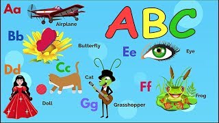 Learn the English Alphabet  The Letters ABC for children [upl. by Leugim179]