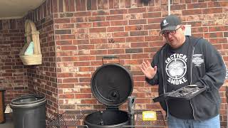 Oklahoma Joe Bronco Thermoworks Billows Fan adapter Review EZ ONE BBQ SOLUTIONS [upl. by Mamie]