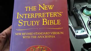 The New Interpreters Study Bible REVIEW [upl. by Tommy]