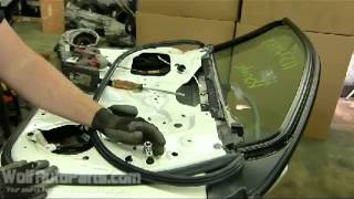 How to Remove the Door Frame  B6B7 Audi A4 20022008 Wolf Auto Parts [upl. by Berners911]