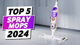 Top 5  Best Spray Mop 2024  Best Mop For Floor Cleaning [upl. by Mehitable]