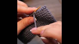 👆 How to Elastically cast off stitches knitting вязание knit örgü лайфхак вязания [upl. by Imre569]