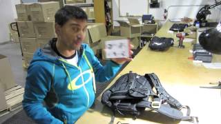 ABS Avalanche Airbag System Backpack  Resetting the ABS System  Skiing [upl. by Maddocks]