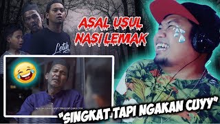 NGAKAK 😂👏 NASI LEMAK  Zukie Oyot Pakduan  REACTION By Endhy TK [upl. by Rodriguez]