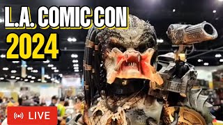 Los Angeles COMIC CON 2024 LIVE DAY 1 [upl. by Yeta669]