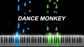 Tones and I  Dance Monkey Piano Tutorial [upl. by Firmin]