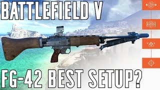 FG42 Favorite Setup amp Gameplay  Battlefield V [upl. by Mack233]