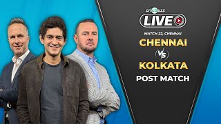 CSKvKKR  Cricbuzz Live CSK won by 7 wickets end KKRs winning streak [upl. by Ekud]