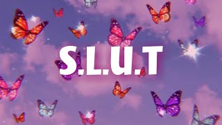 SLUT  Bea Miller Lyrics [upl. by Gannes]