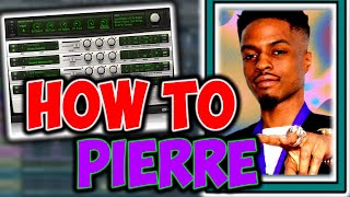 THE BEST PIERRE BOURNE TUTORIAL  Making a type beat for Pierre BournePlayboi Carti  FL Studio 20 [upl. by Schroer]