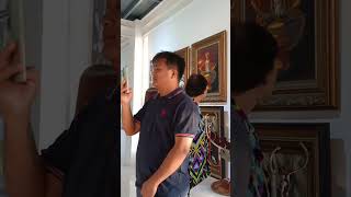 opening of Florentinos art workshop of Jun Impas and different Cebu artist🥰 [upl. by Hittel467]