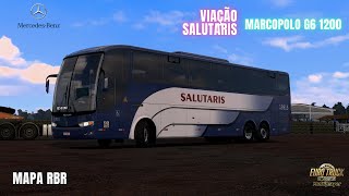 EURO TRUCK 2 MAPA RBR ViAÇÃO SALUTARIS [upl. by Benito86]