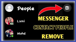 How to remove suggested contact on messenger 2022 remove suggested people on messenger [upl. by Costanza810]