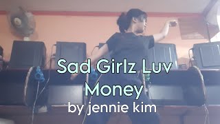 JENNIE SAD GIRLZ LUV MONEY DANC PRACTICE BY NEILSHEN [upl. by Cele]