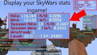 SkyWars Stats Mod v10 ShowcaseRelease [upl. by Nyrat]