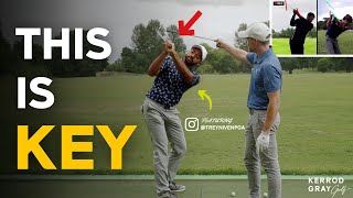 How Wrist Angles Help to Hit the Golf Ball Straight [upl. by Noivaz490]