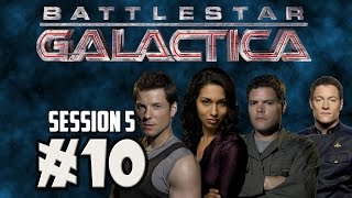 Board Game Night 5 Battlestar Galactica  Part 10 [upl. by Ecreip403]