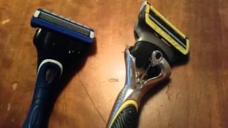 Gillette proshield vs schick hydro 5 [upl. by Owena28]