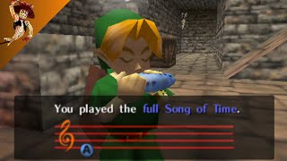 link learns the REAL song of time [upl. by Nythsa556]