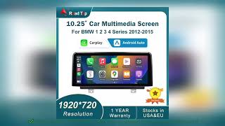 ✔️1025123 Wireless Apple CarPlay Android Auto Multimedia Display Screen F [upl. by Milman926]