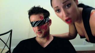 Blindfolded Boyfriend Covered in Lipstick Kiss Marks 2 💄💋💄💋💄💋 ASMR Kisses💋💋💋口紅キス [upl. by Ylen37]