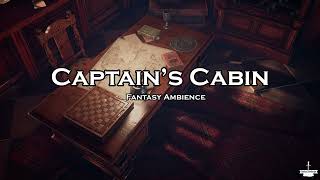 DND Captains Cabin  Pirate Captains Cabin  Ship Captains Cabin Ambience [upl. by Cristian]