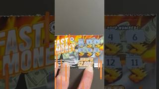 🔥WINNING 1 Fast Money WINNER Lottery ScratchOffs Lowboys Shorts [upl. by Ailsun]