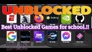 best unblocked games for school  2024  ⚠️ [upl. by Lyell216]