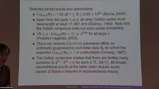 Almost all Collatz Orbits Attain Almost Bounded Values  Terence Tao [upl. by Idnyc]