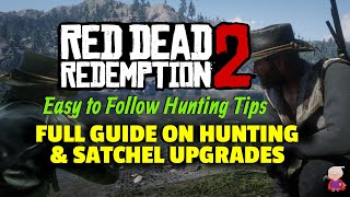 Hunting and Satchel Upgrade Guide  Red Dead Redemption 2 [upl. by Neerom110]