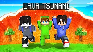 LAVA TSUNAMI in OMOCITY🌋🌋🌋 Minecraft Tagalog [upl. by Ajani661]