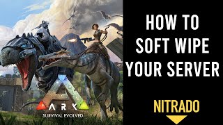 How to soft wipe your Nitrado Ark server  Xbox PC PlayStation 2023 [upl. by Brocklin558]