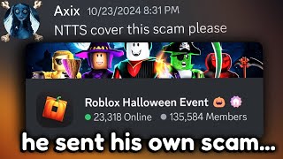 Exposing Roblox’s Most Desperate Scammer… [upl. by Nailij]