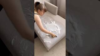 Sofa reinigen Flecken aus Sofa entfernen Reinigung Couch Haushaltstipps Putzroutine cleaningtips [upl. by Heng]