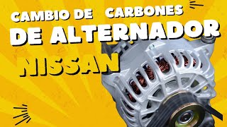 ✅️ Cambio de carbones de alternador Nissan [upl. by Arjan]